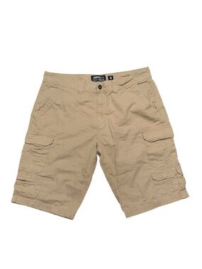 tan khaki cargo shorts